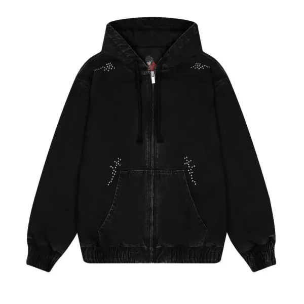 Western Workwear Jacket - Black