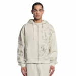 Yakuza Hoodie V3 ZIP Up - Off White Men