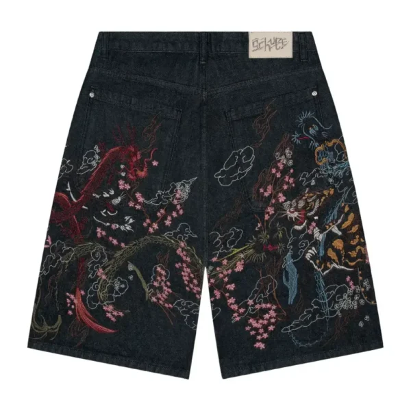 Yakuza Indigo Raw Jorts