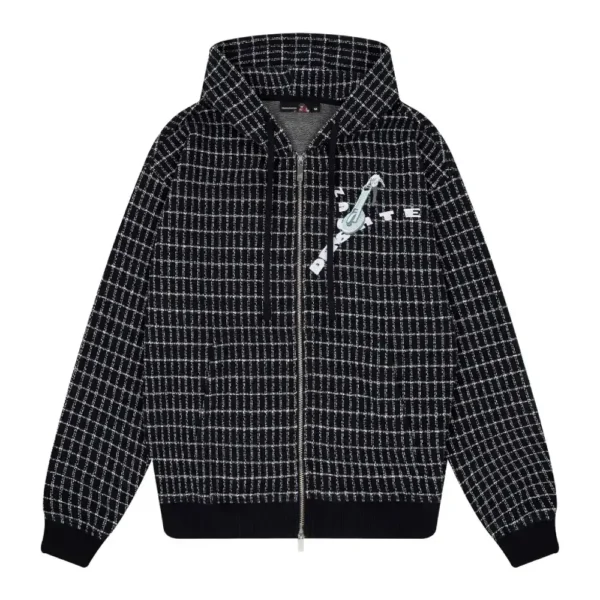 On Air Tweed ZIP Up Hoodie