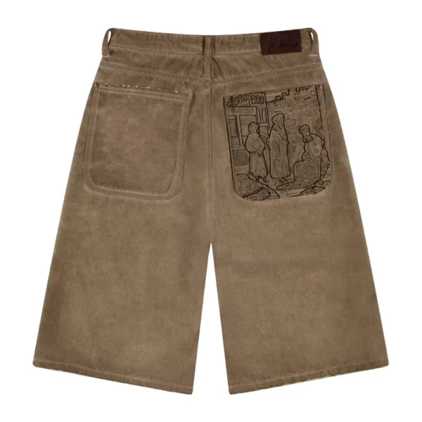 Yasmin V3 Jorts Oil Washed